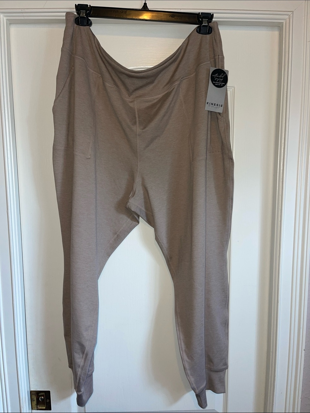 Kinesis Taupe Jogger Pants
